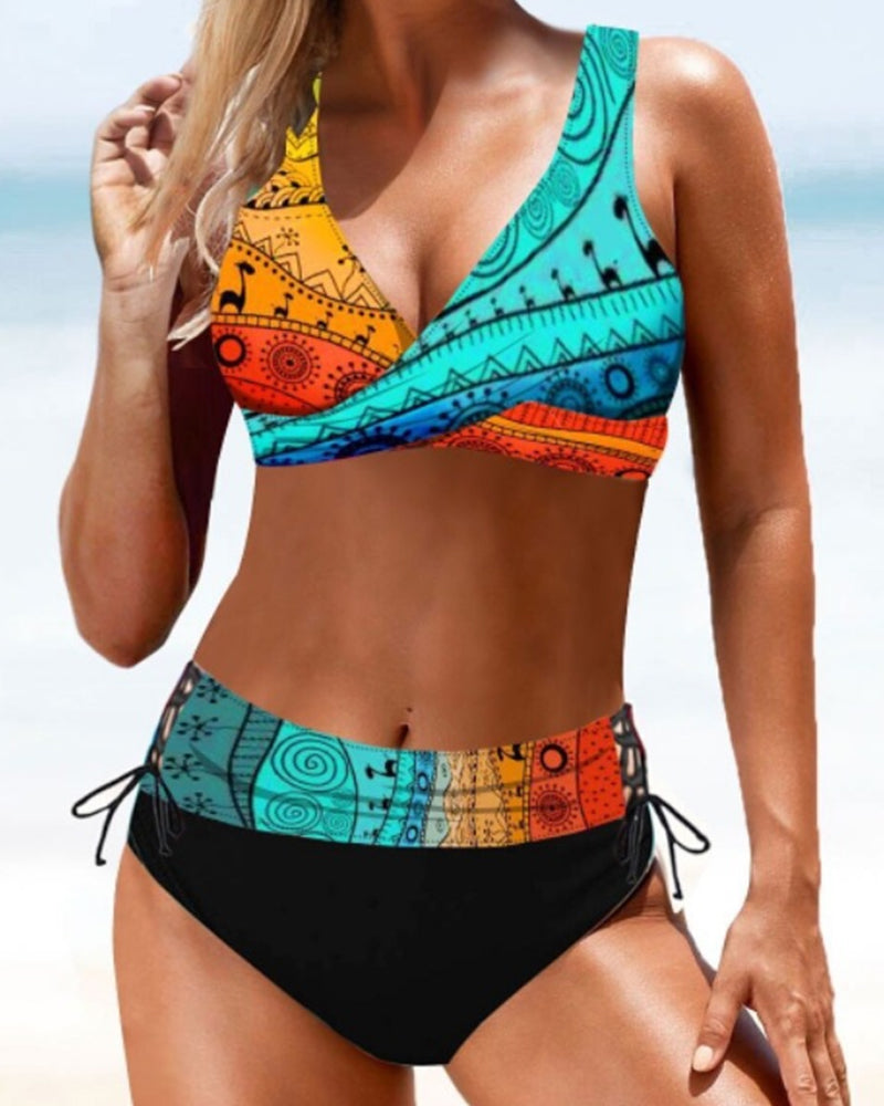 Shelly | Vibrant Colourful Bikini