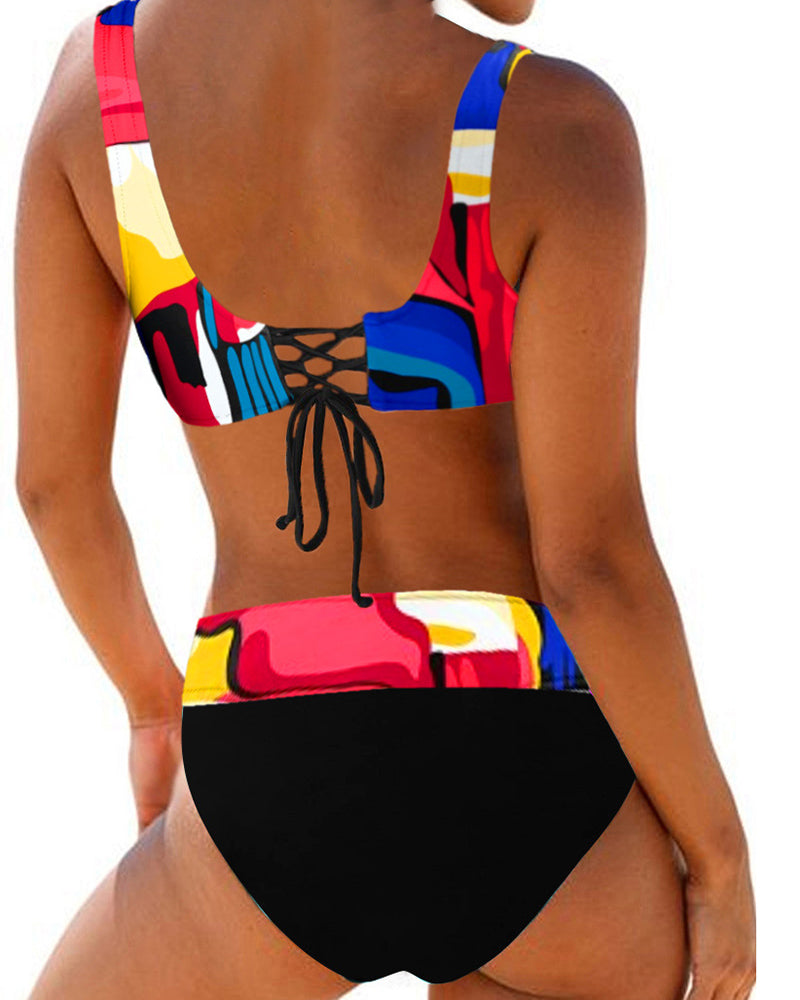 Shelly | Vibrant Colourful Bikini