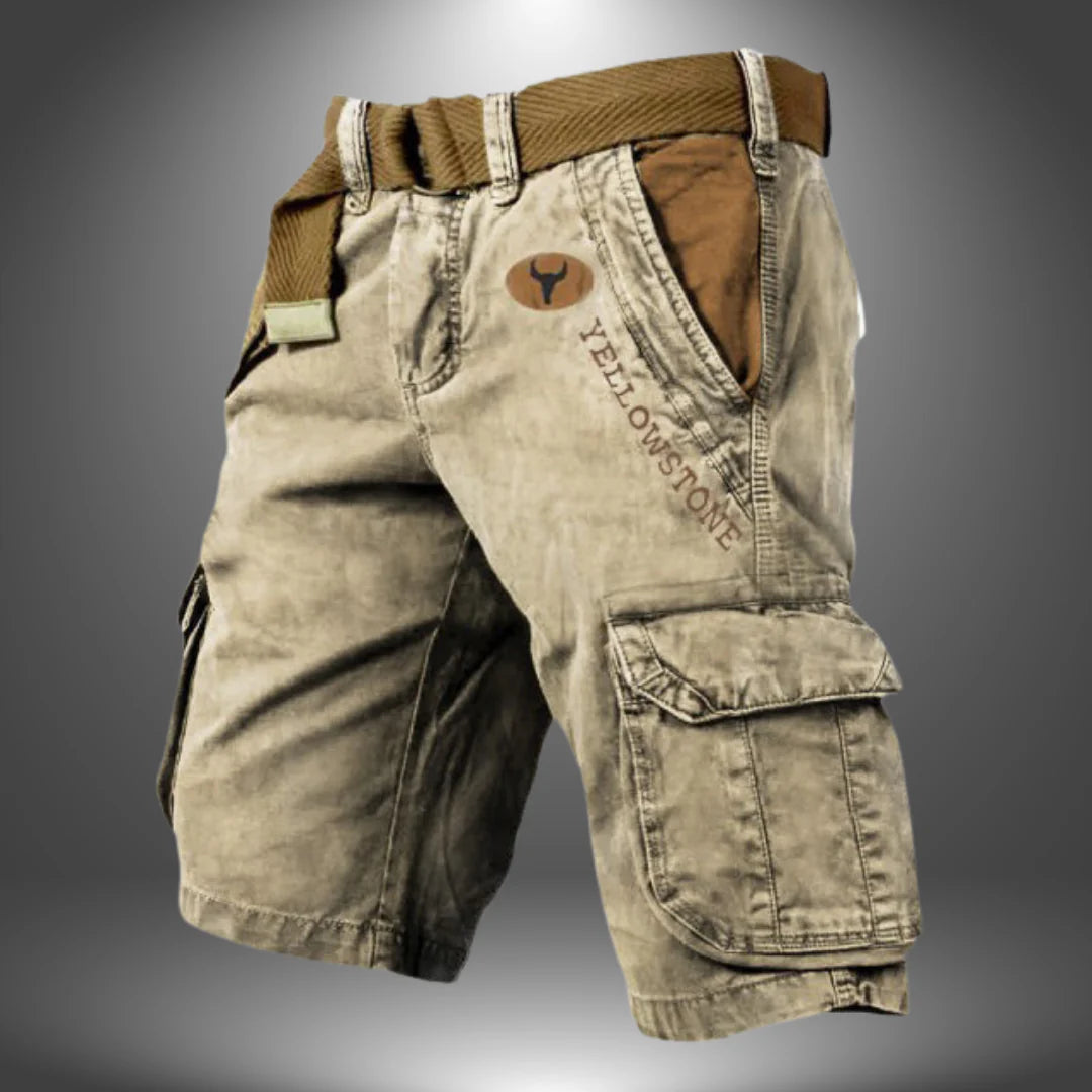 Luca | Men's Handcrafted Cargo Shorts