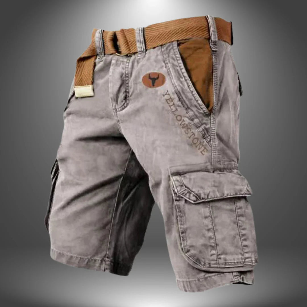 Luca | Men's Handcrafted Cargo Shorts