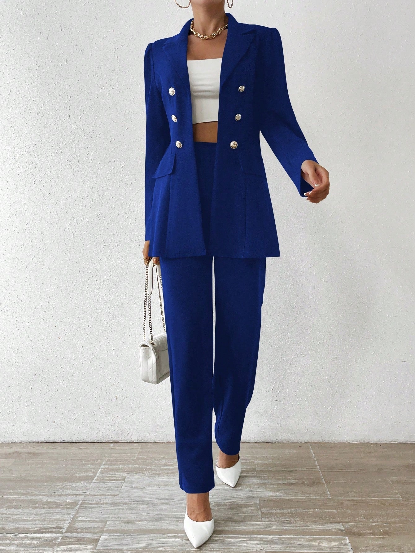 Tina | Long Sleeve Suit Ensemble