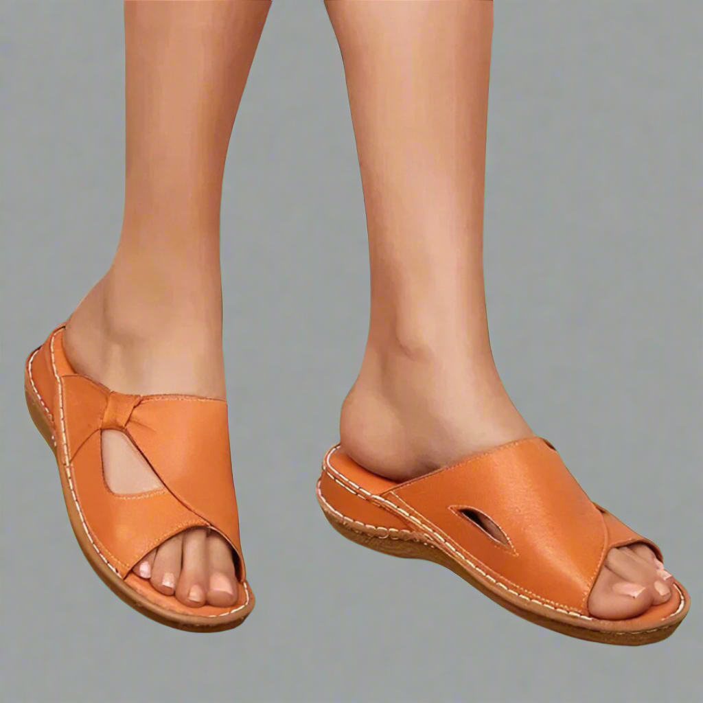 Theresa | Premium leather Orthopaedic sandals