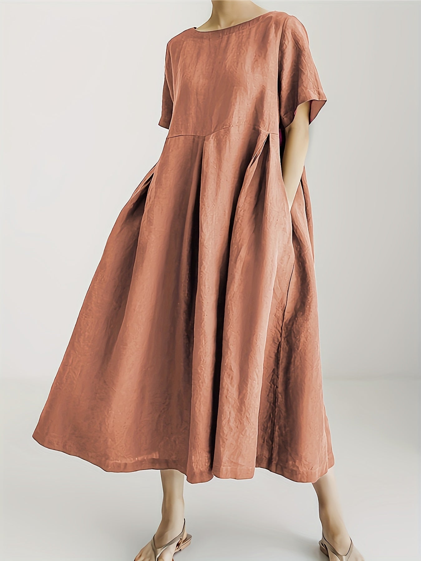 Juliette Elegance – Long linen dress