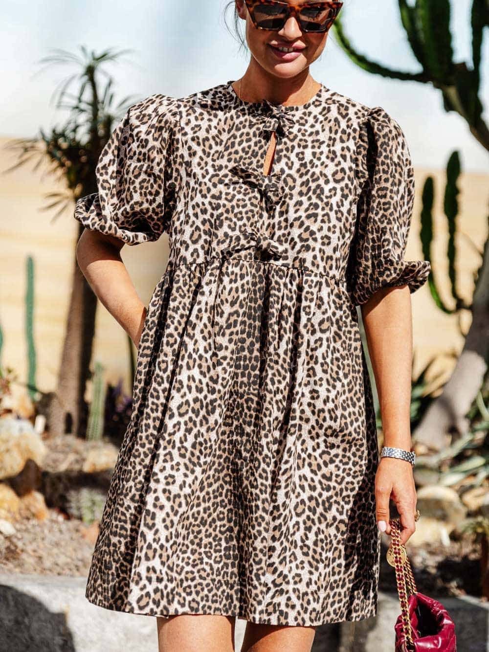 Stylish Leopard Print Dress for a Fierce Look