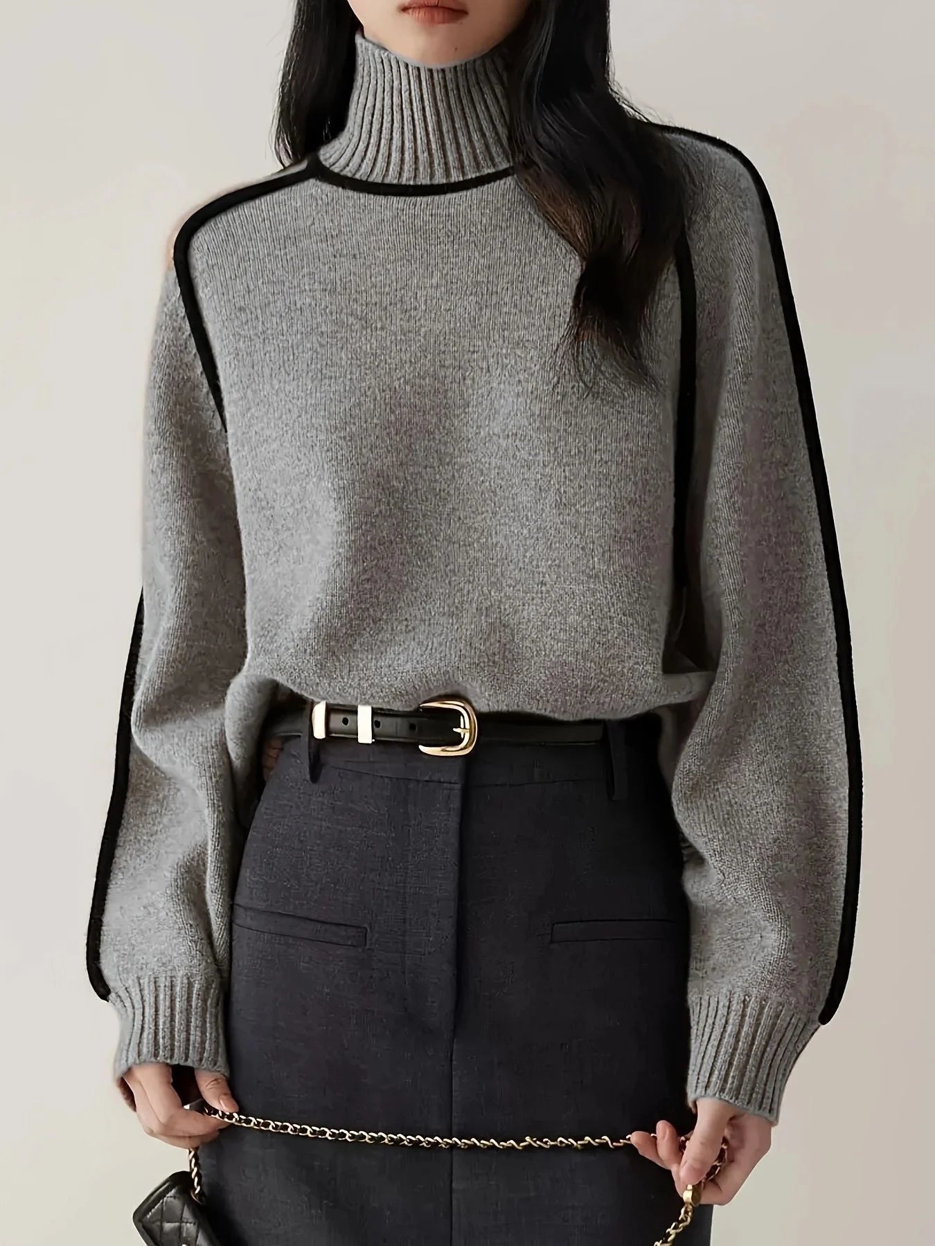Emilie | Soft cashmere turtleneck