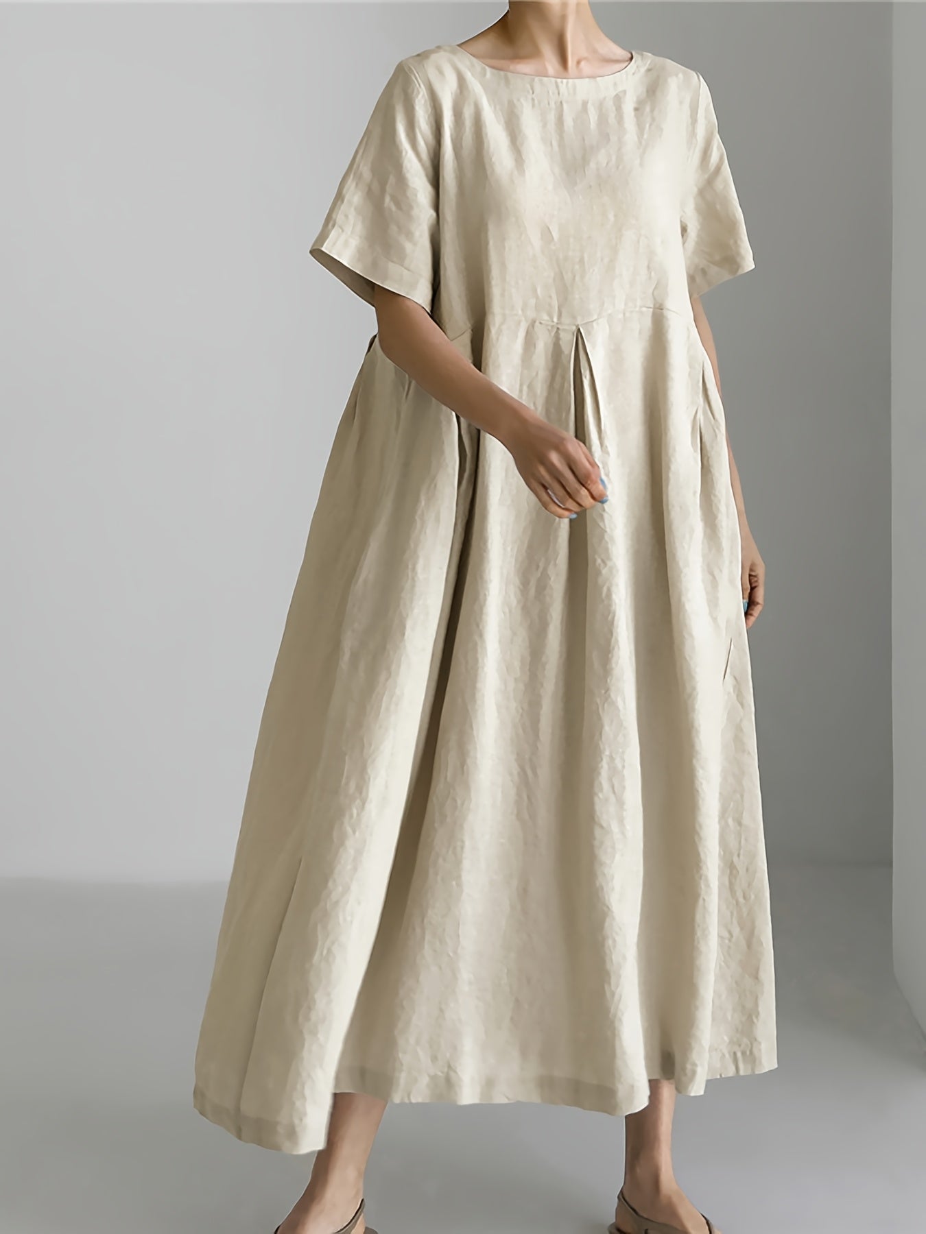 Juliette Elegance – Long linen dress
