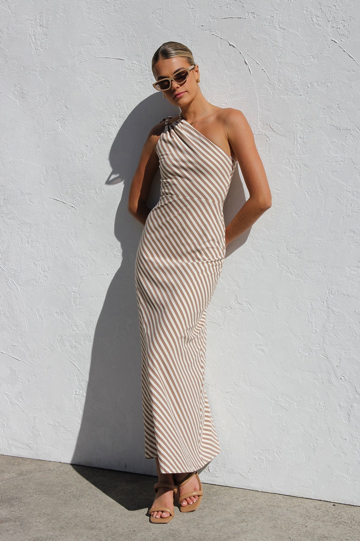Rocia™ | Summer dress with stripes and an elegant touch