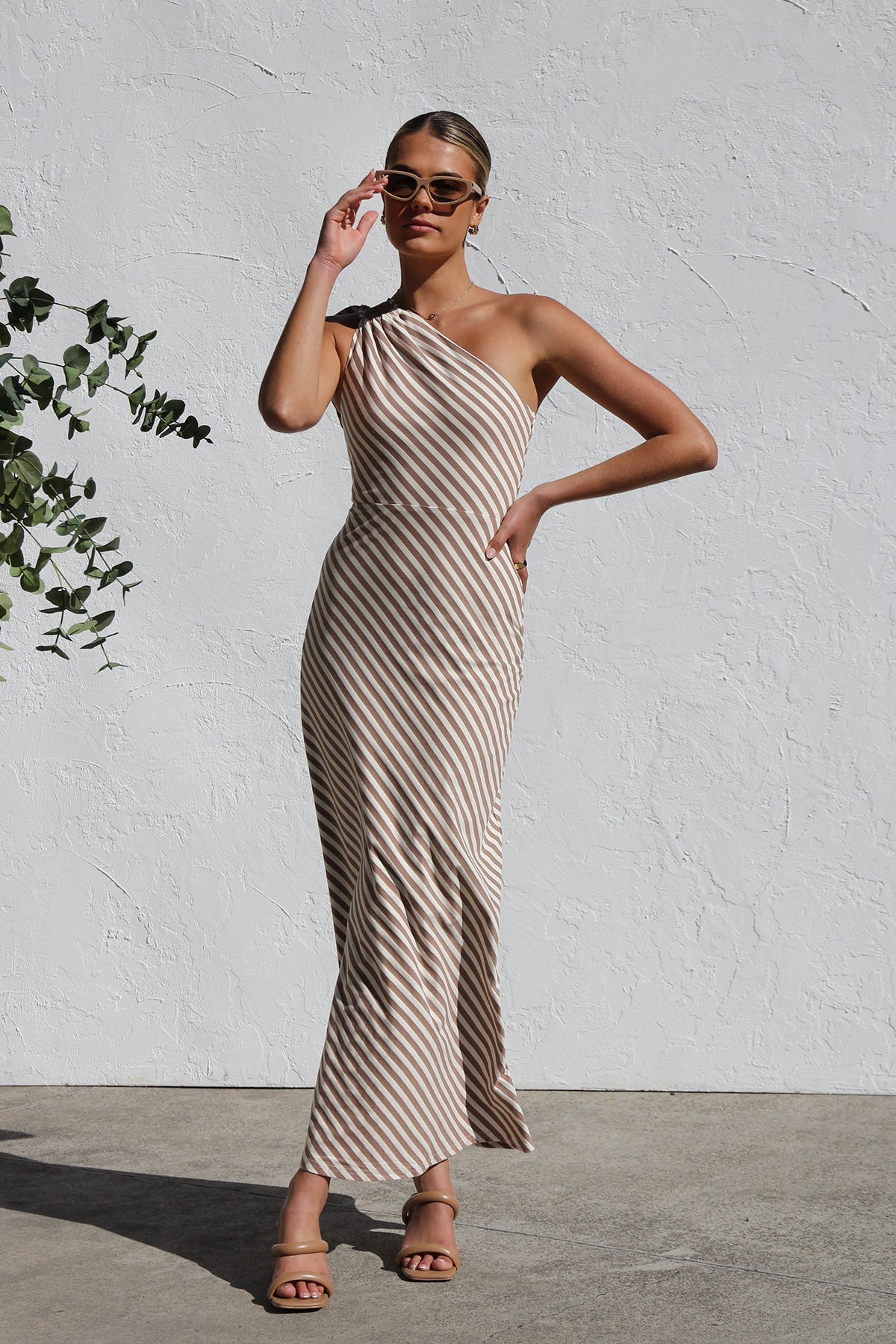 Rocia™ | Summer dress with stripes and an elegant touch