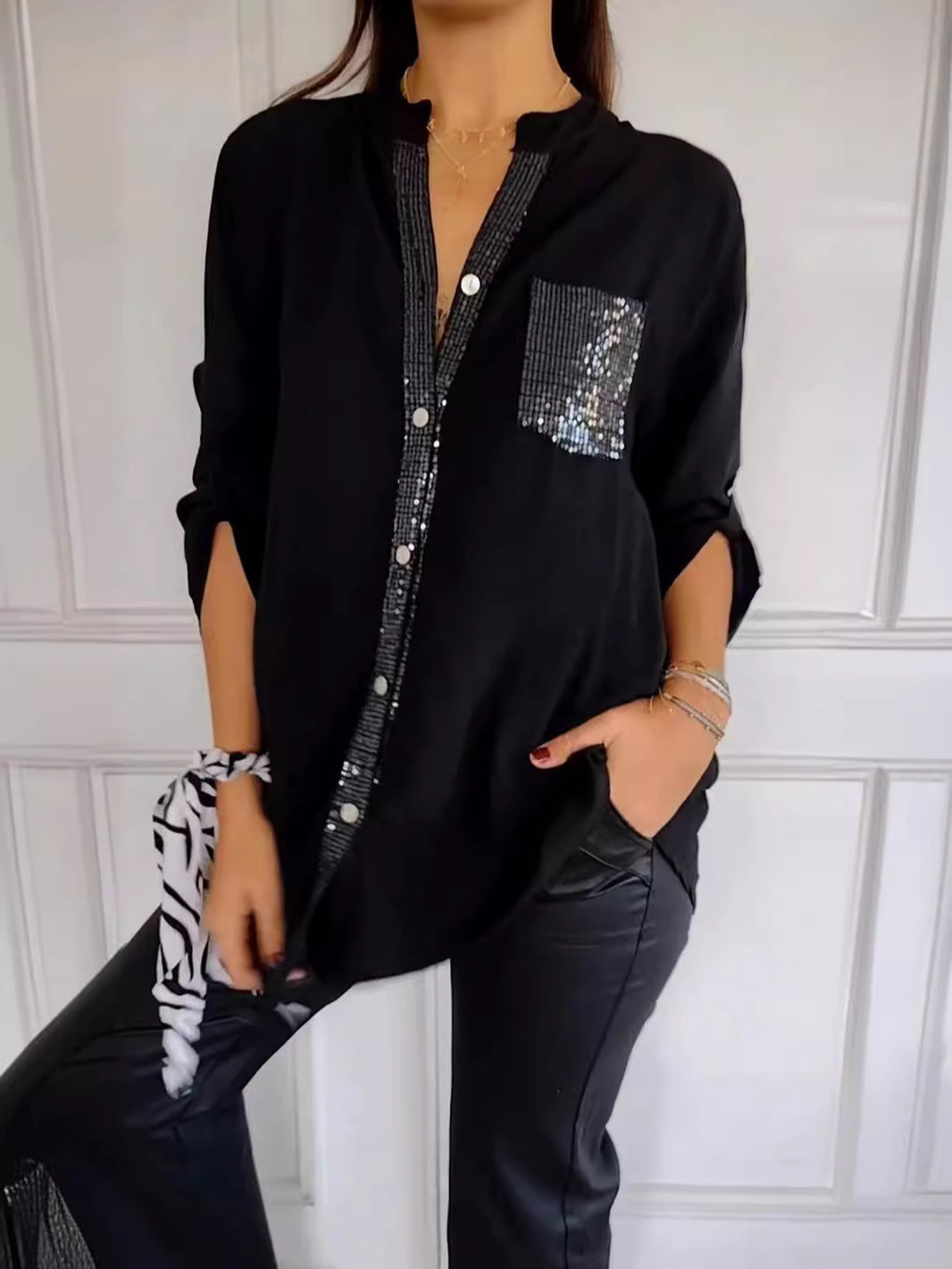 Carolyn | Chic Glamour Top