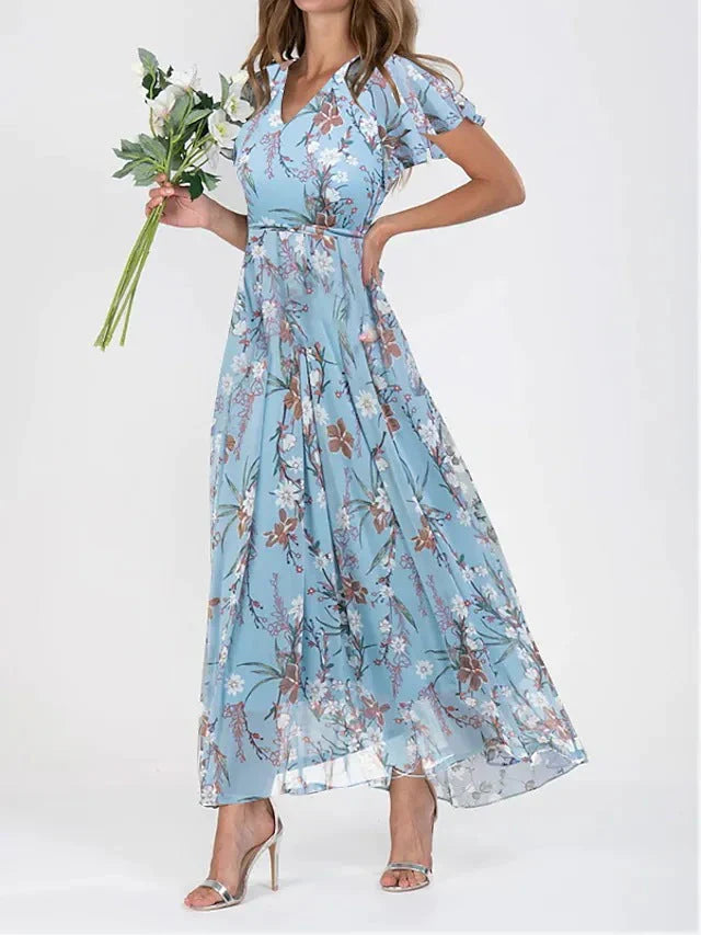Sofia™ | Flower Girl Dress with Ruffled Sleeves