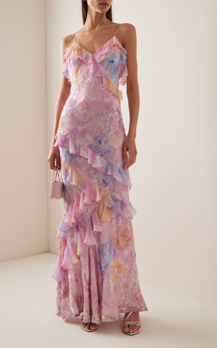 Fabiola | Light Dress with Ruffles