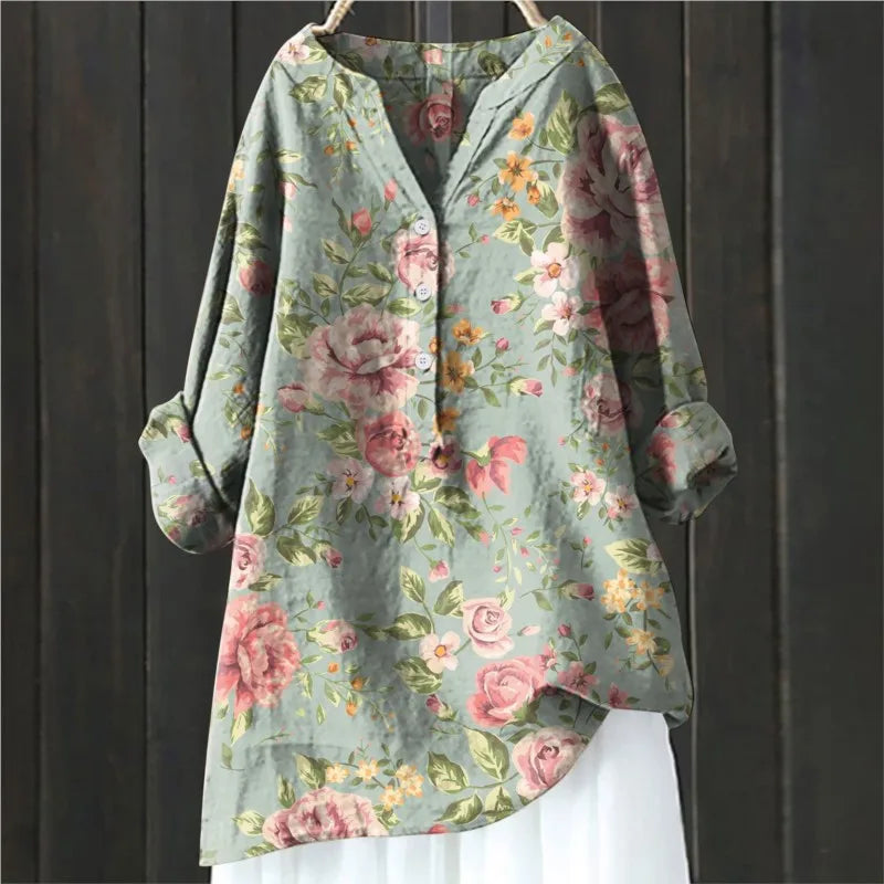 Hailey | Casual Floral Blouse
