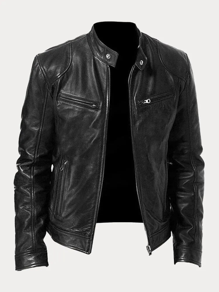 MIKE™ | CASUAL LEATHER JACKET