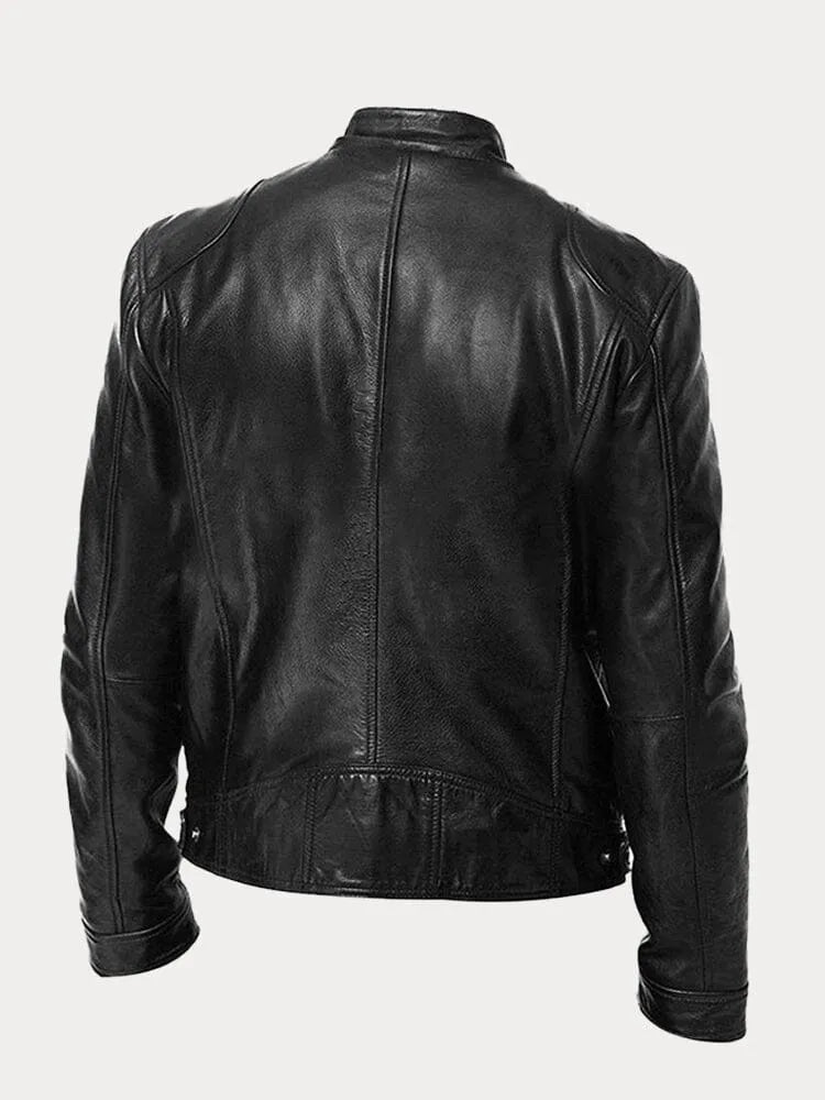MIKE™ | CASUAL LEATHER JACKET