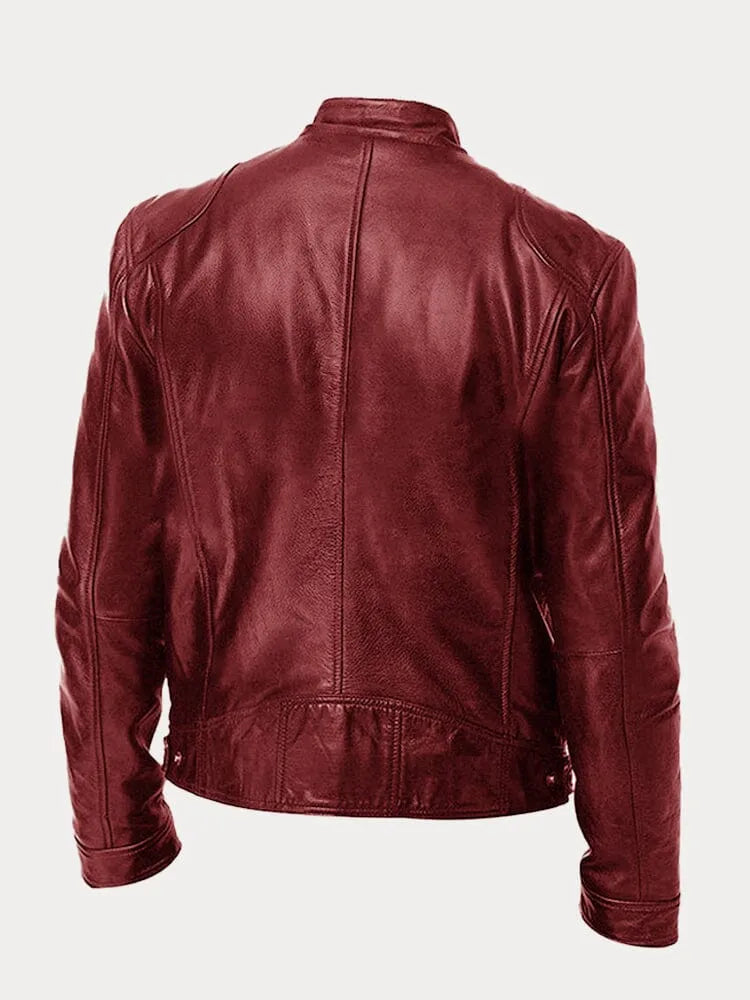 MIKE™ | CASUAL LEATHER JACKET