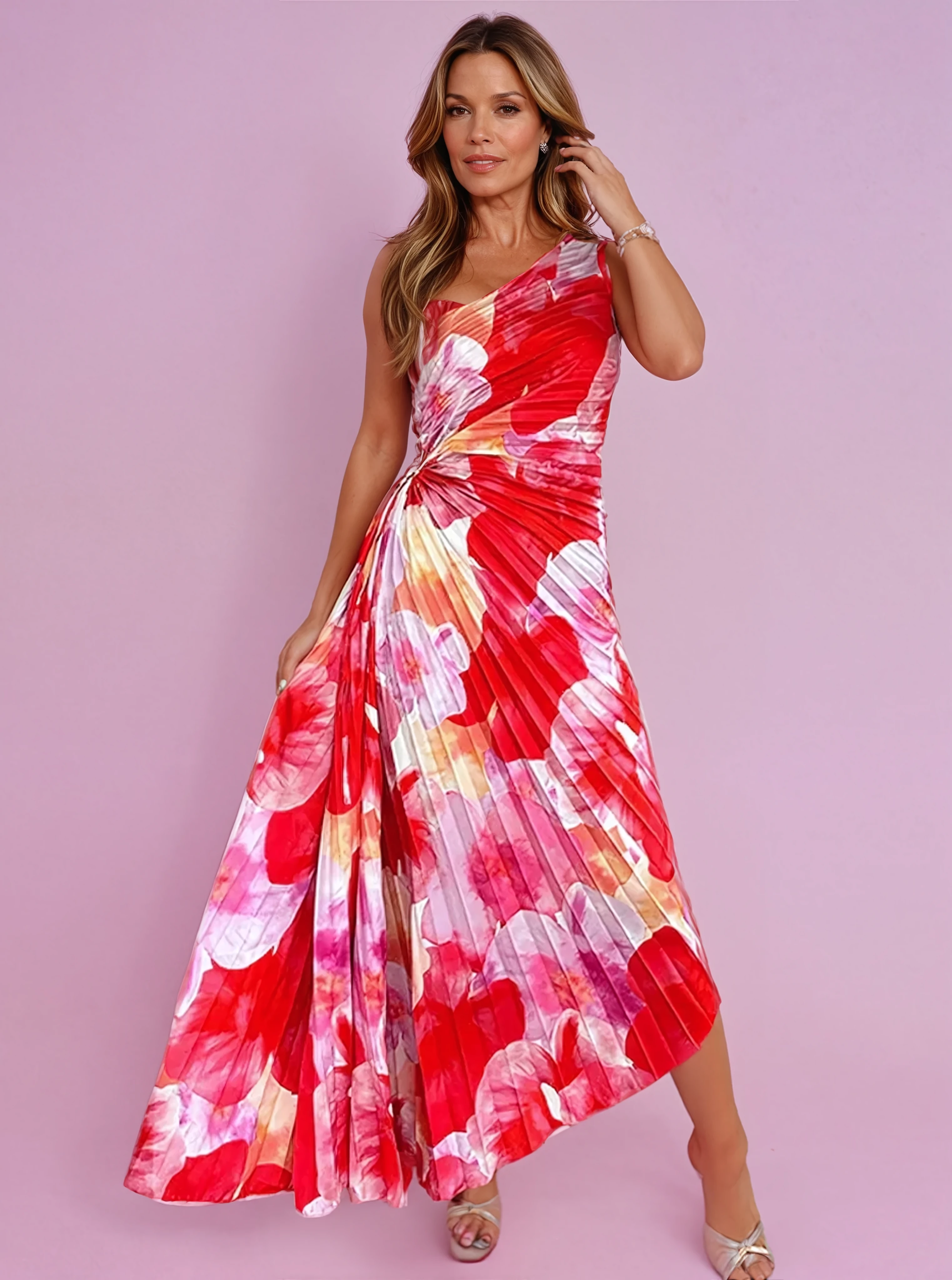 Katie | Enchanting Pleated Summer Dress (Hurry, almost sold out!)