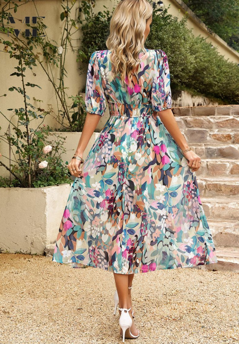 Danielle | Timeless Luxury Midi Dress (Limited Stock)