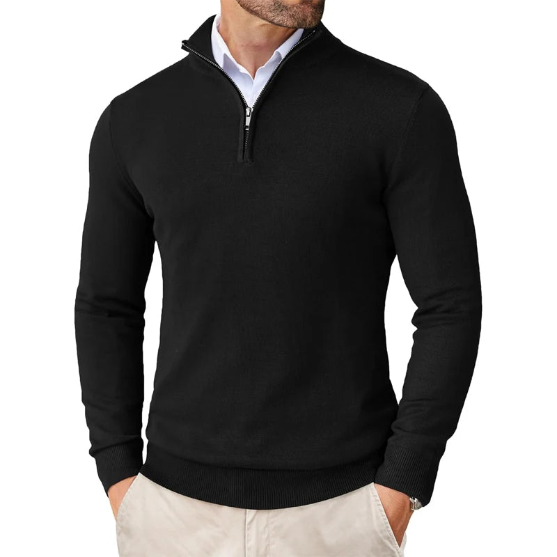 Alexandre™ | Casual Long Sleeve Polo Shirt