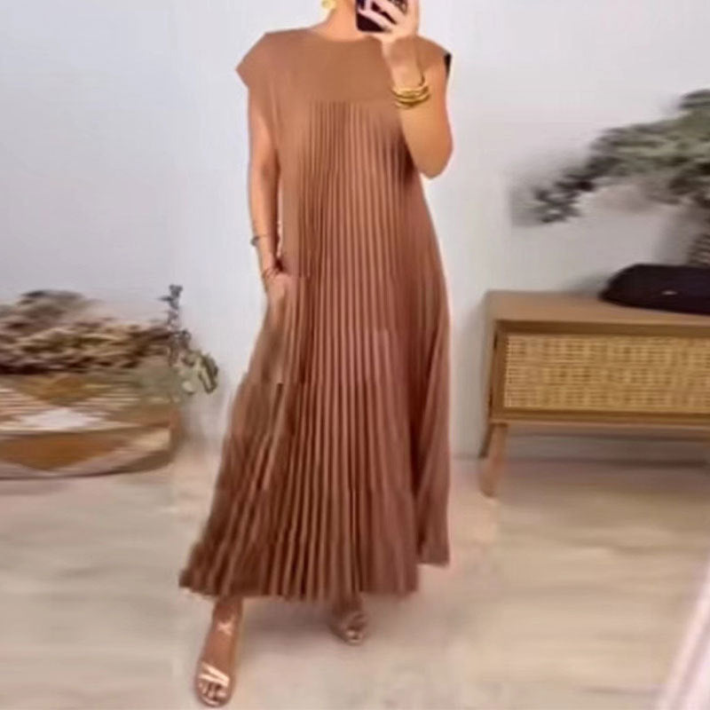 Valeria Elegance – Pleated Dress