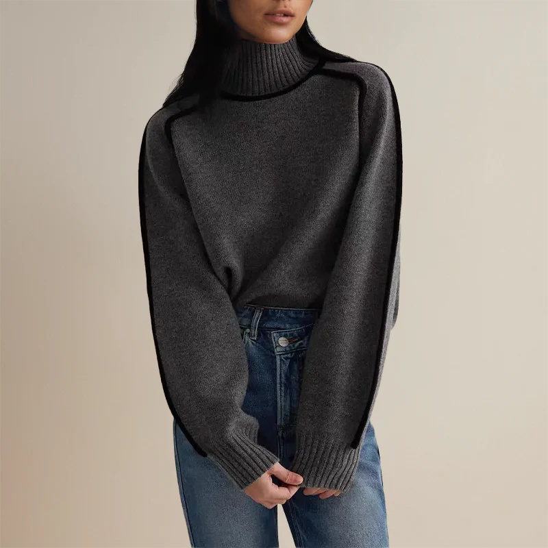 Emilie | Soft cashmere turtleneck