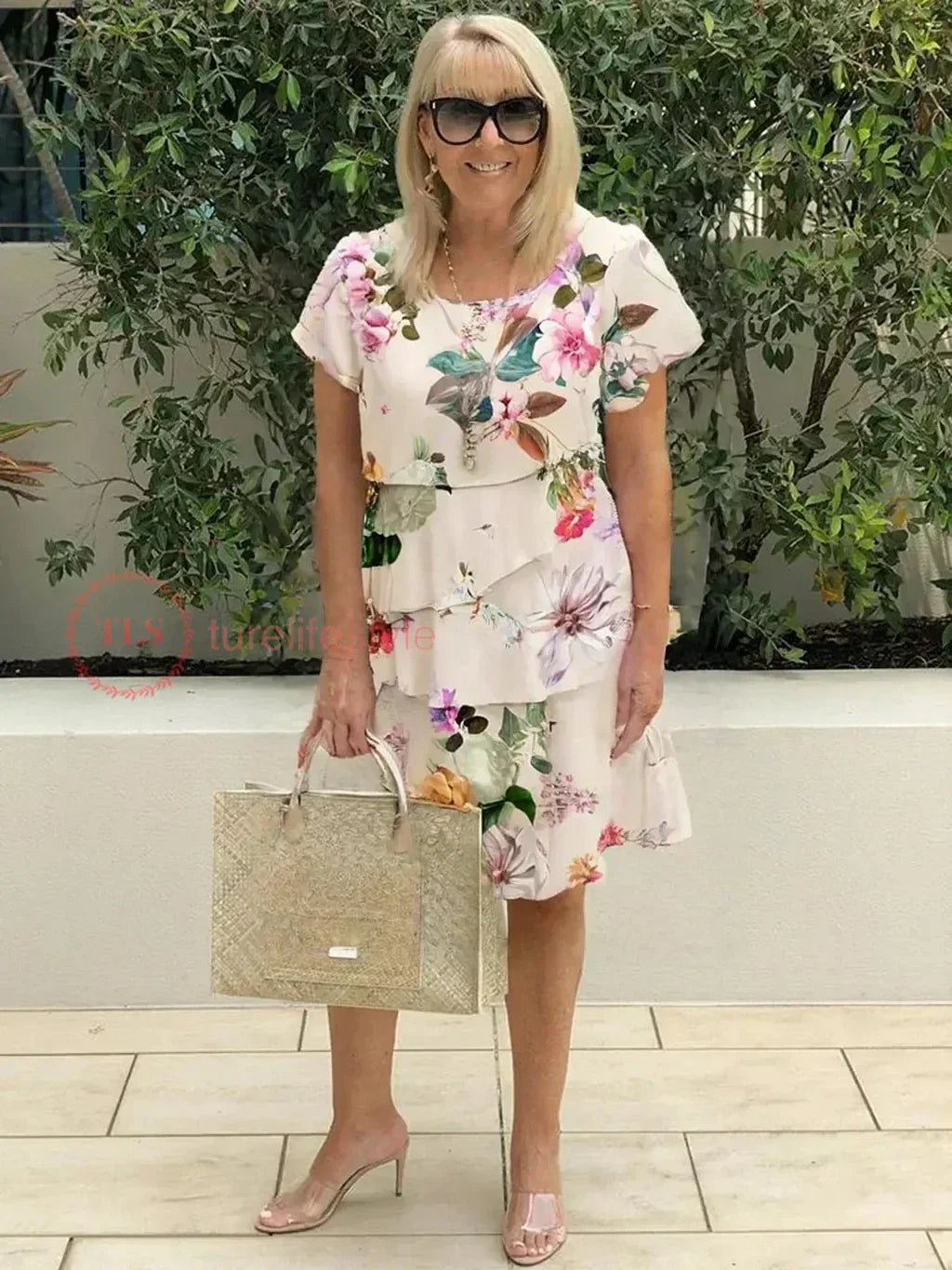 Lola™ | Ruffled Floral Dress