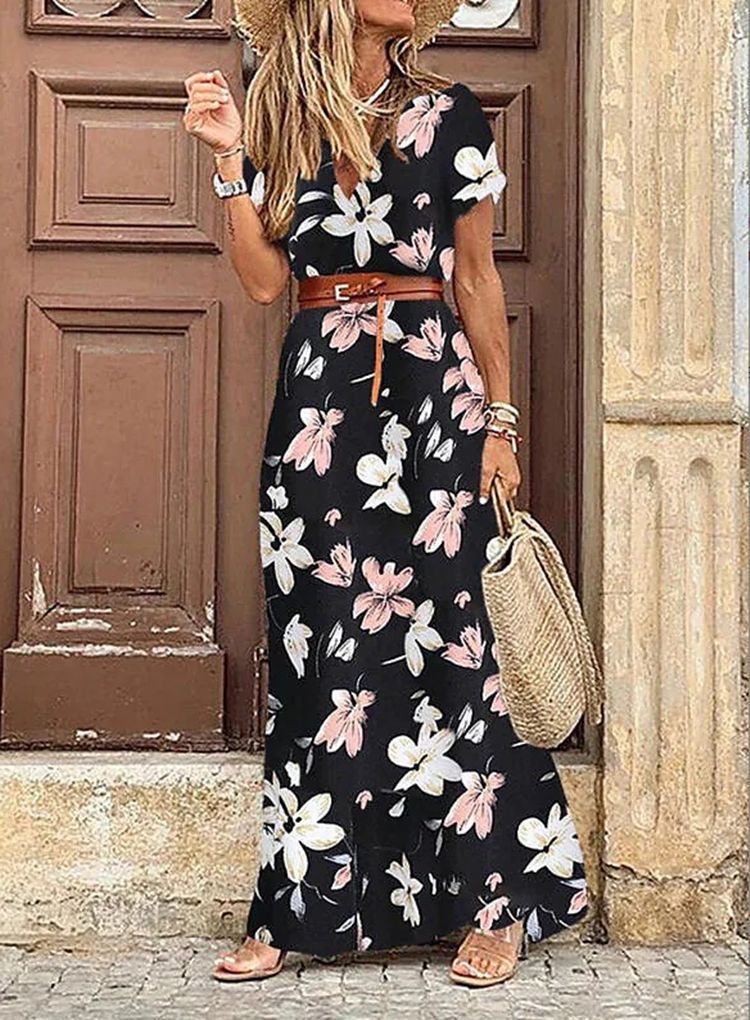 Luna® | Enchanting Bohemian Maxi Dress for a Refined Look