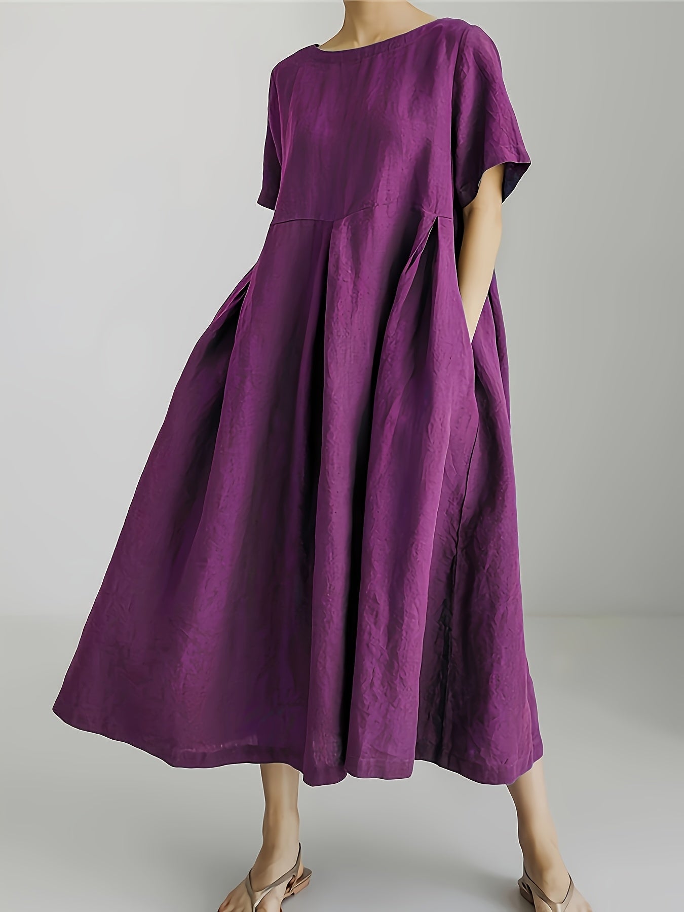 Juliette Elegance – Long linen dress