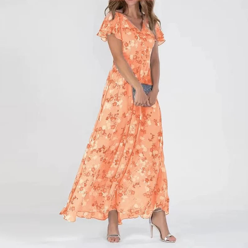 Sofia™ | Flower Girl Dress with Ruffled Sleeves