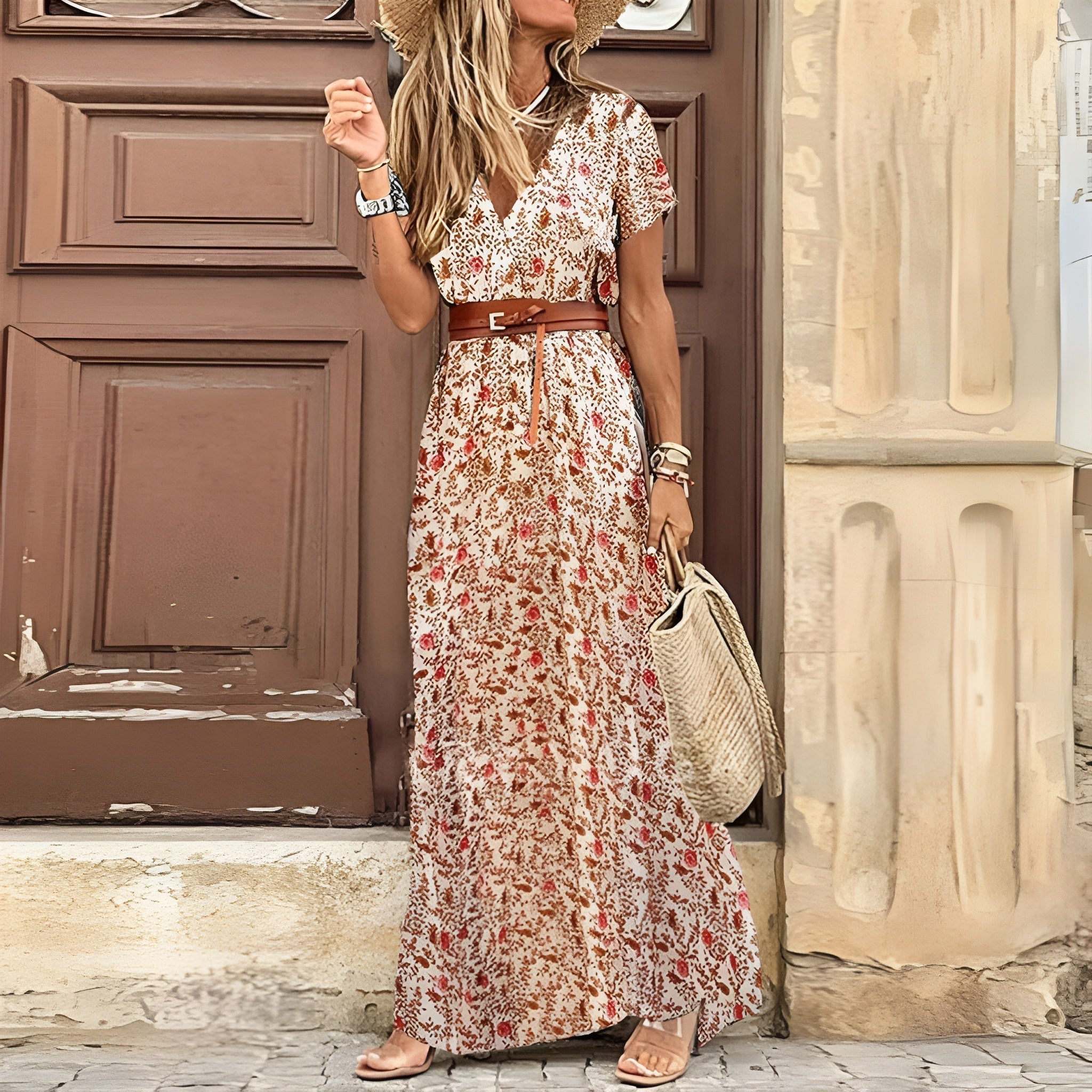 Luna® | Enchanting Bohemian Maxi Dress for a Refined Look