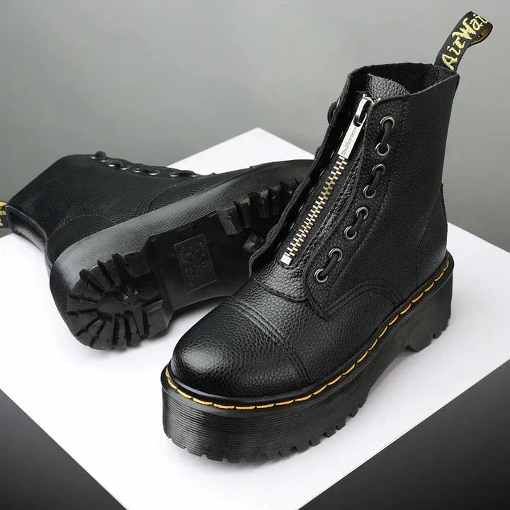 Leah | Casual leather Chelsea boots