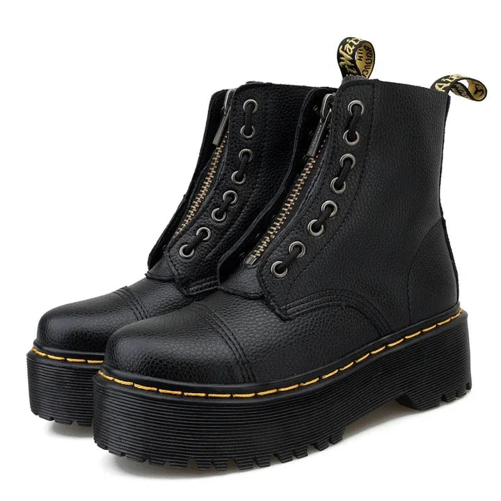 Leah | Casual leather Chelsea boots