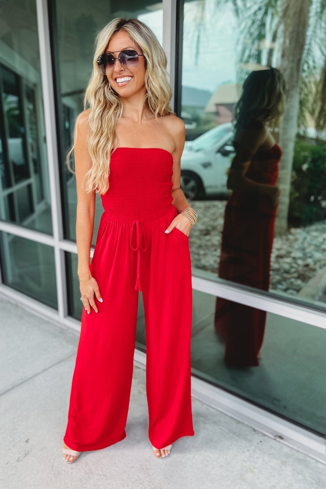 Harper™ | Trendy Off-Shoulder Jumpsuit