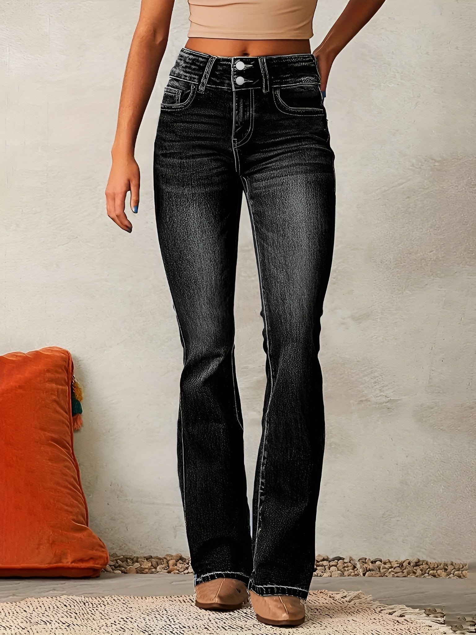 ALANA | Stylish Zipper Jeans