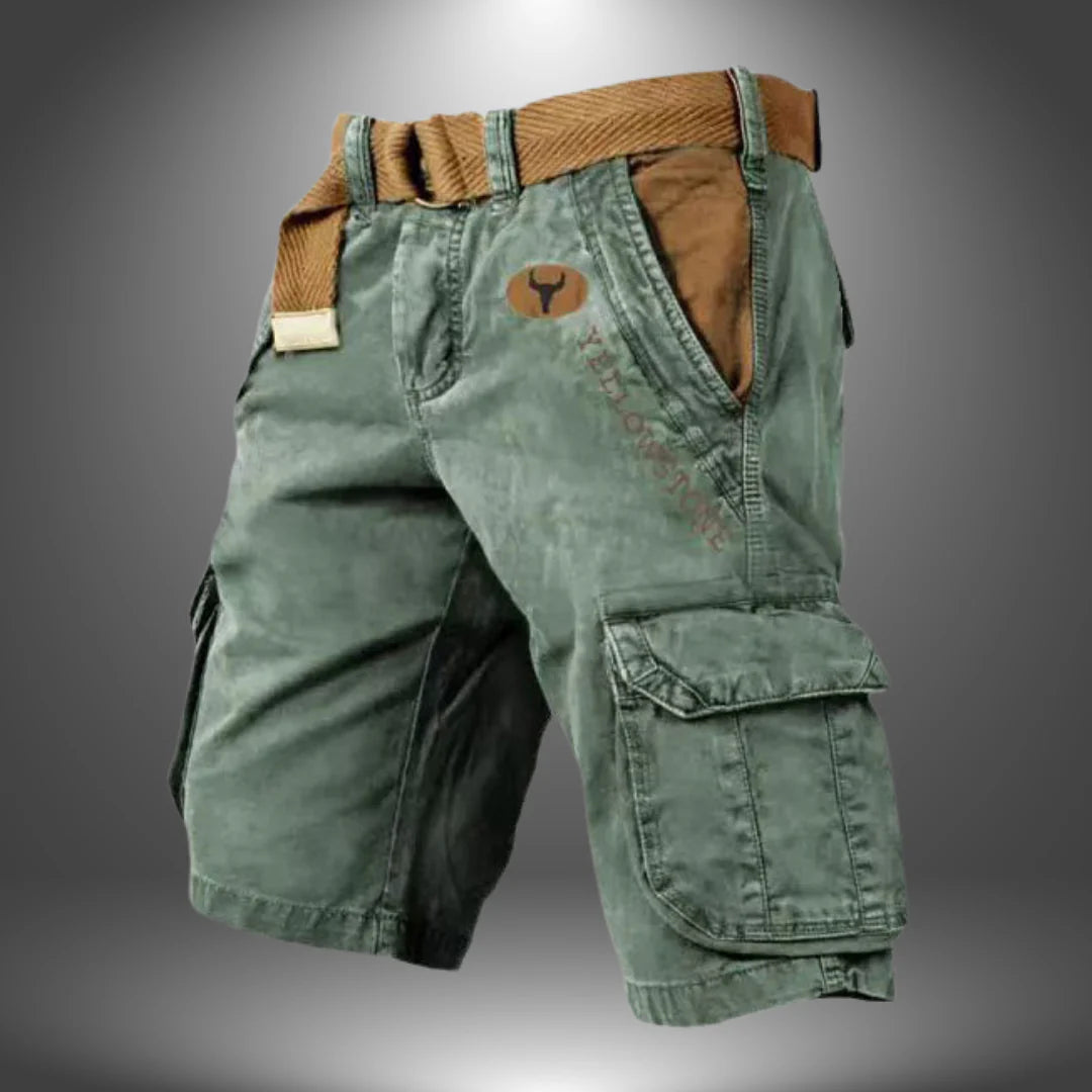 Luca | Men's Handcrafted Cargo Shorts