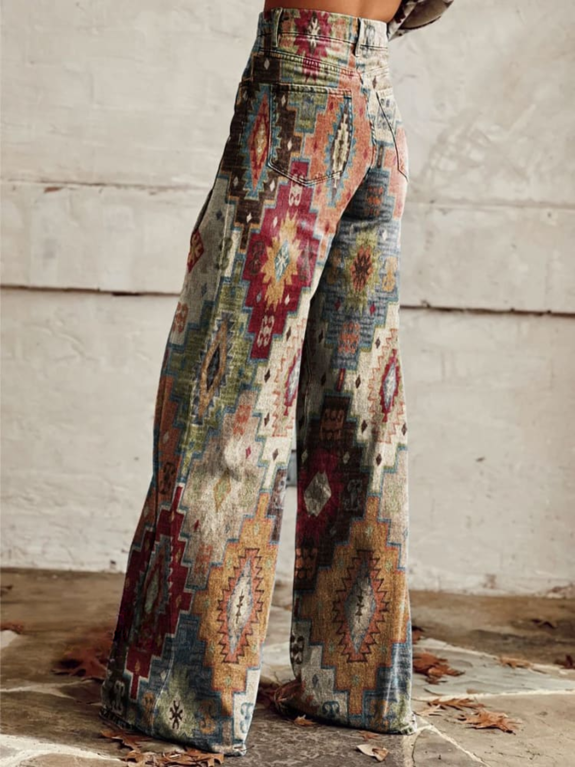 DEMI | BOHO VINTAGE FLARE PANTS