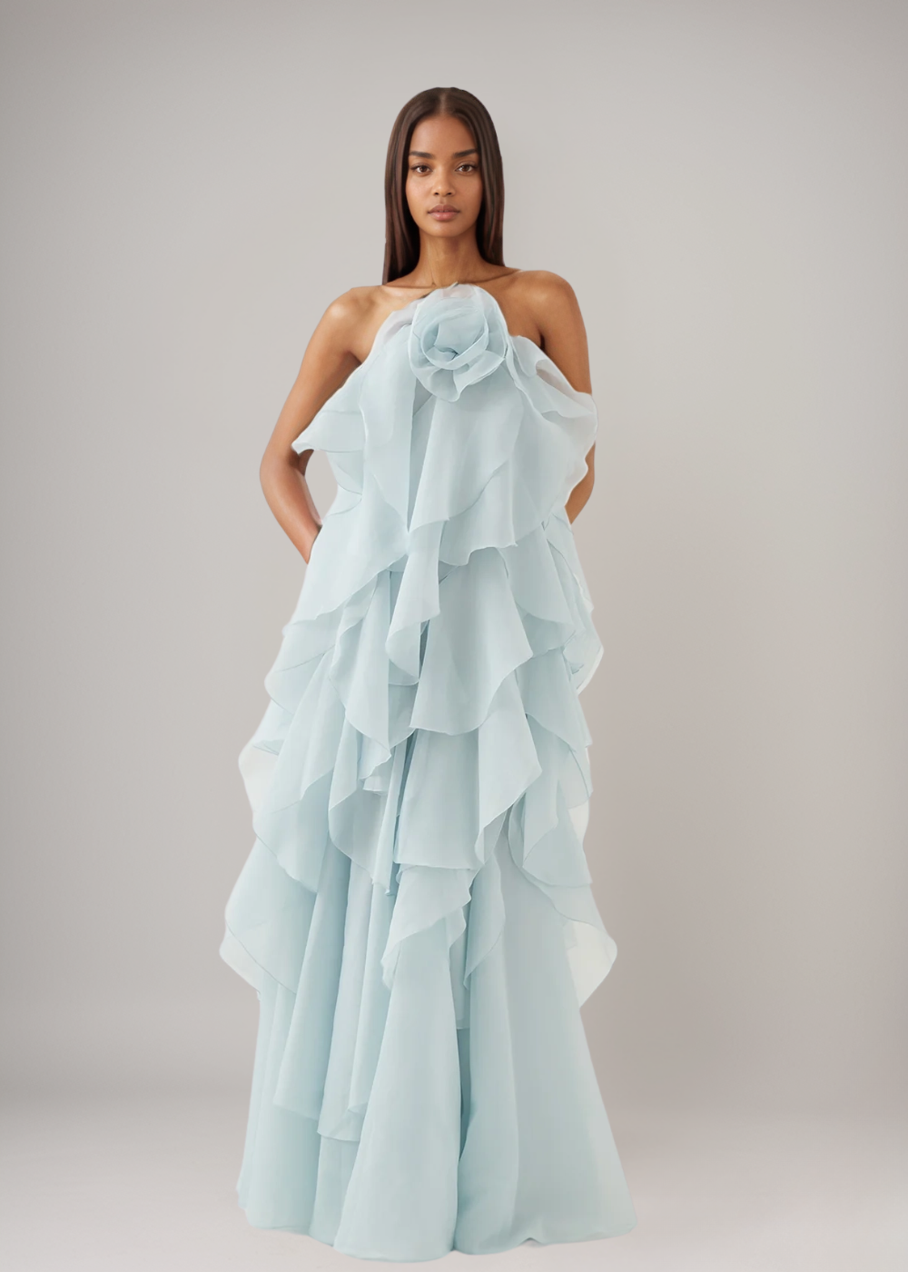 Blythe™ | Ruffle Dress with Rosette