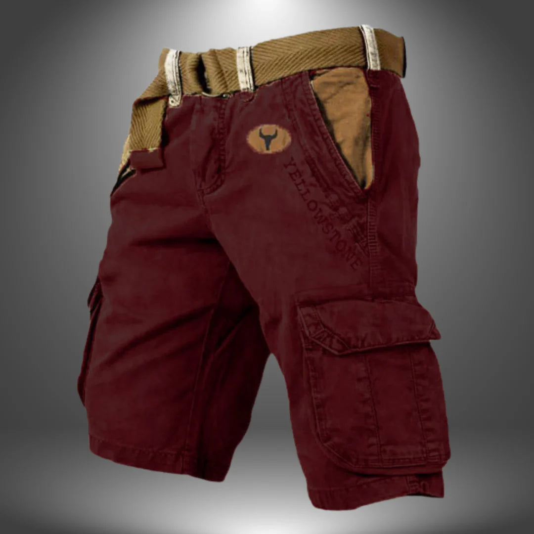 Luca | Men's Handcrafted Cargo Shorts