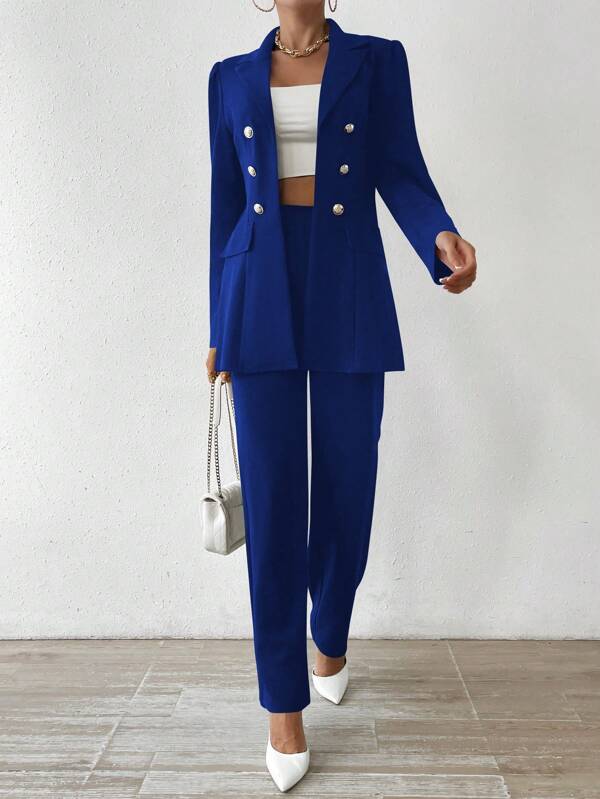 Tina | Long Sleeve Suit Ensemble