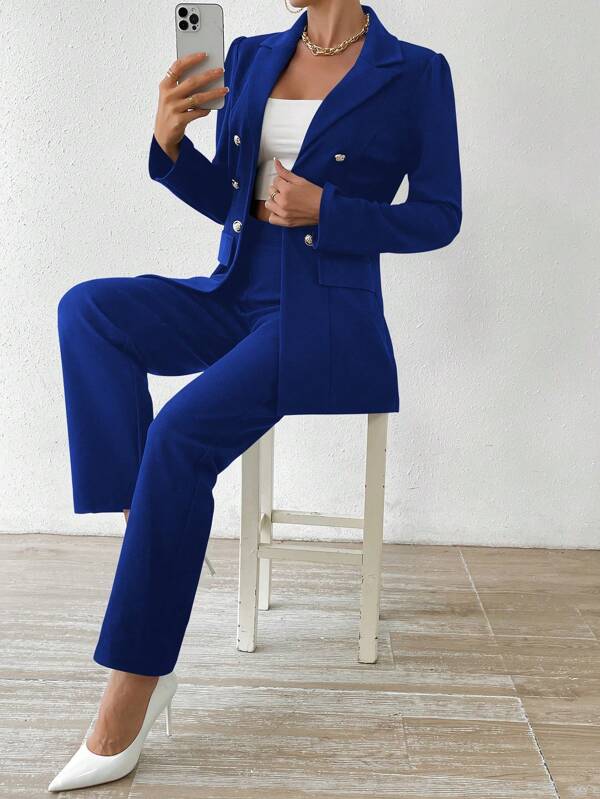 Tina | Long Sleeve Suit Ensemble