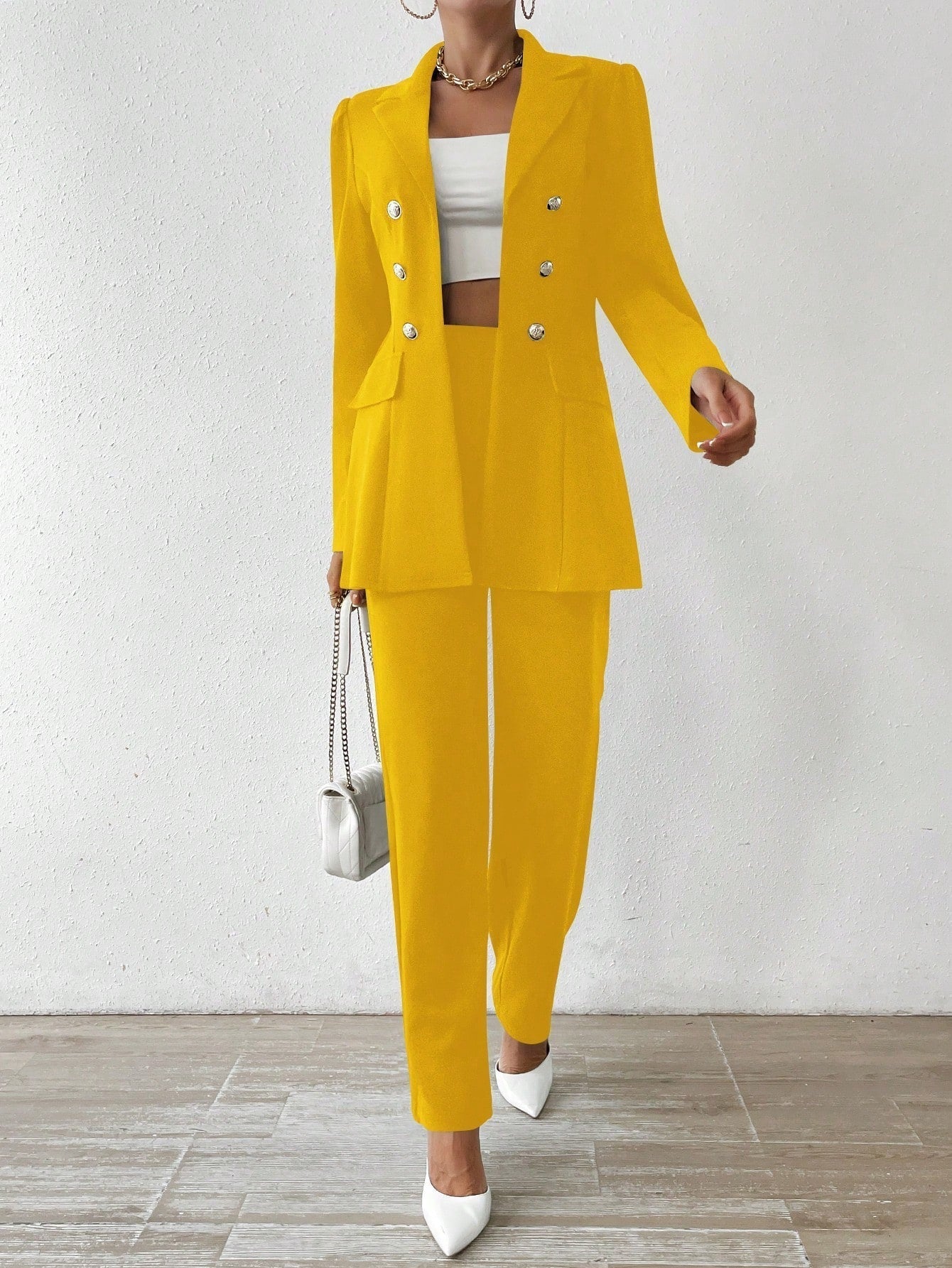 Tina | Long Sleeve Suit Ensemble