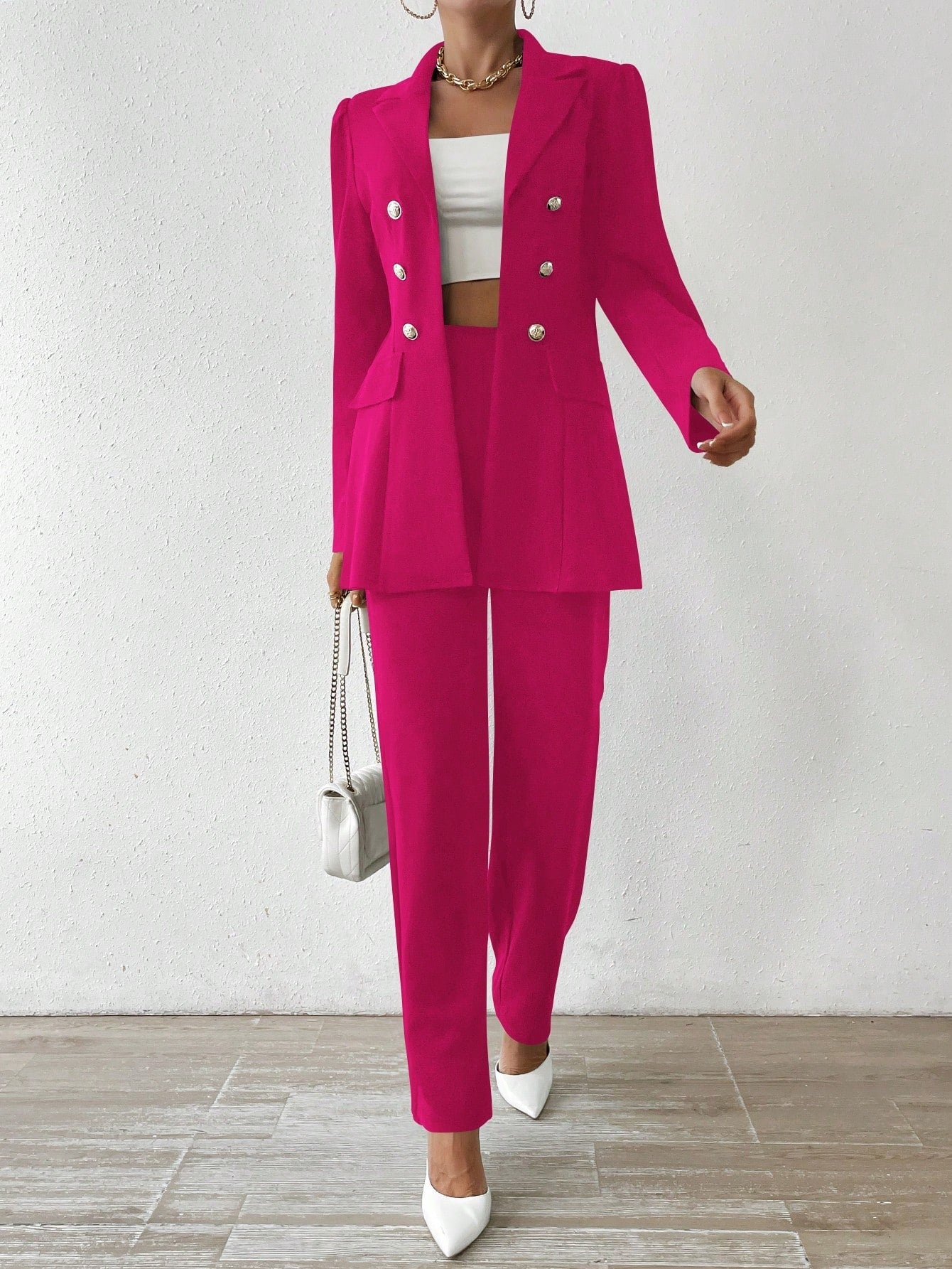 Tina | Long Sleeve Suit Ensemble