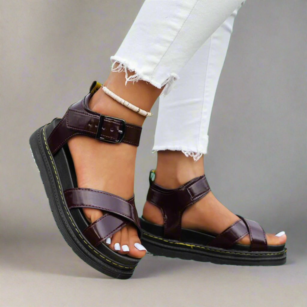 Sasha | Orthopaedic sandals made from soft premium material