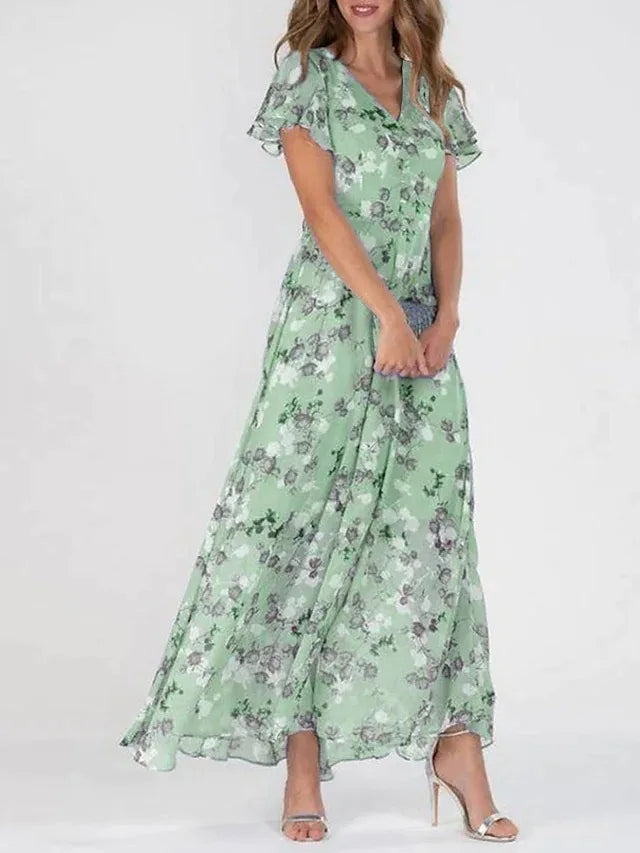 Sofia™ | Flower Girl Dress with Ruffled Sleeves