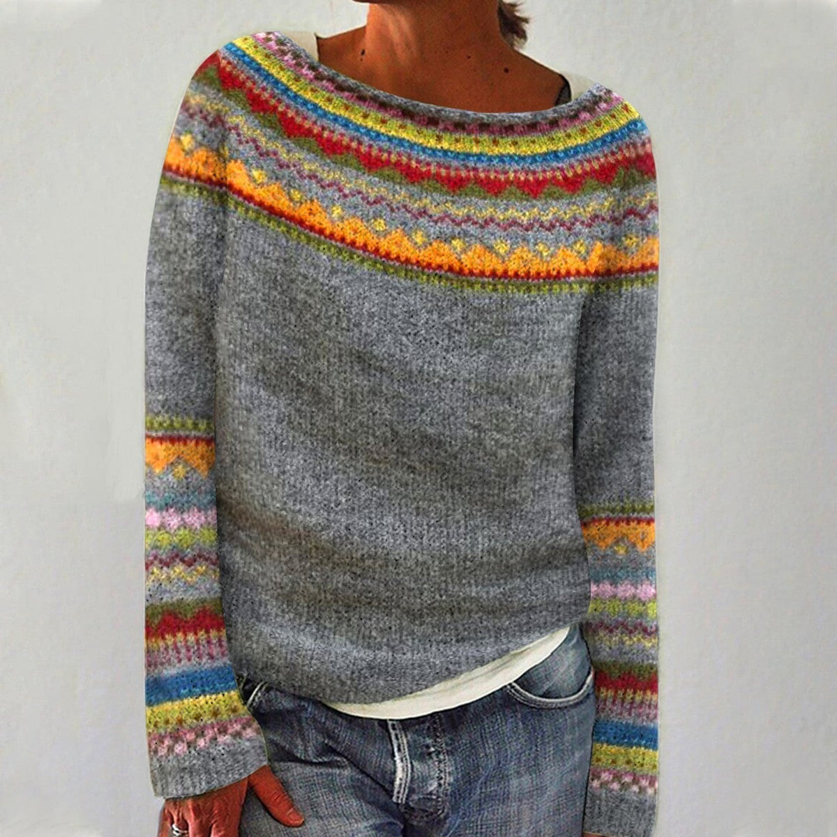 LINA™ | Retro-Pullover