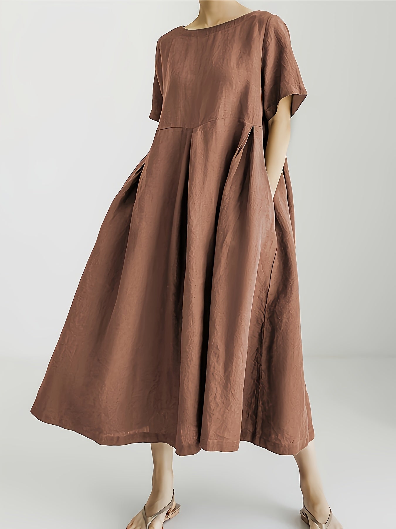 Juliette Elegance – Long linen dress