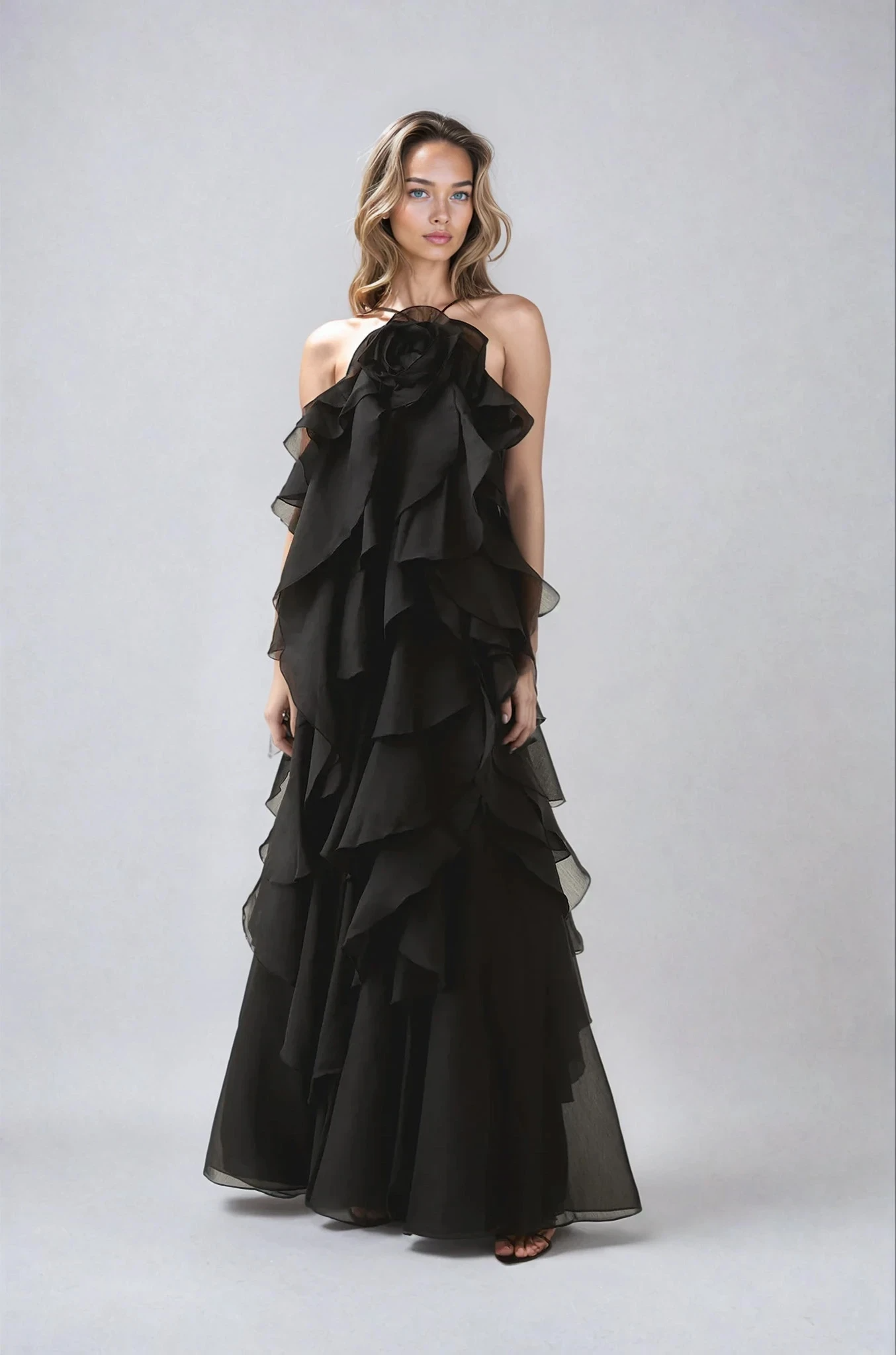Blythe™ | Ruffle Dress with Rosette