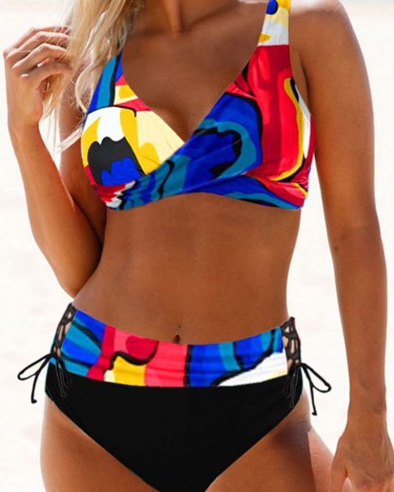 Shelly |  Vibrant Colourful Bikini