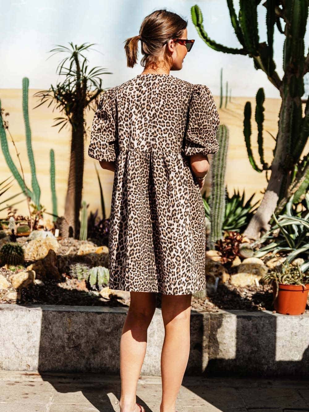 Stylish Leopard Print Dress for a Fierce Look