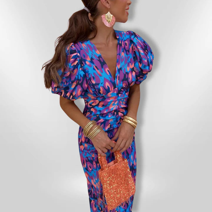 BOLD - Vibrant Fiesta Dress