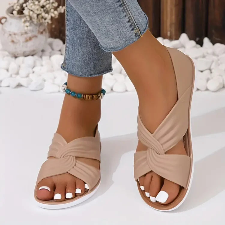 Jannete | Bow Tie Slip-On Sandal